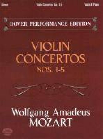 Violin Concertos Nos. 1-5 by WOLFGANG AMADEUS MOZART