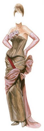 Corset Couture Paper Dolls by Brenda Sneathen Mattox