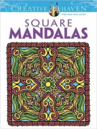 Square Mandalas by Alberta Hutchinson