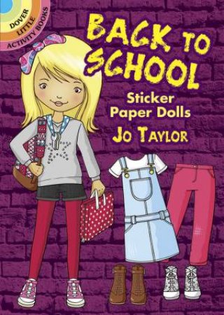 Back to School Sticker Paper Dolls by JO TAYLOR