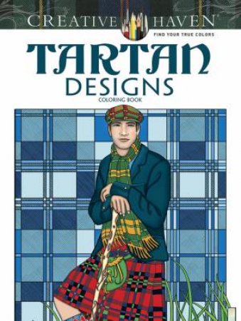 Tartan Designs Adult Coloring Book by Marty Noble