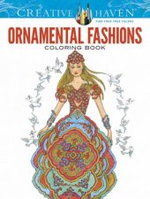 Ornamental Fashions Adult Coloring Book