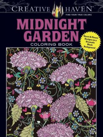 Midnight Garden Adult Coloring Book by Lindsey Boylan