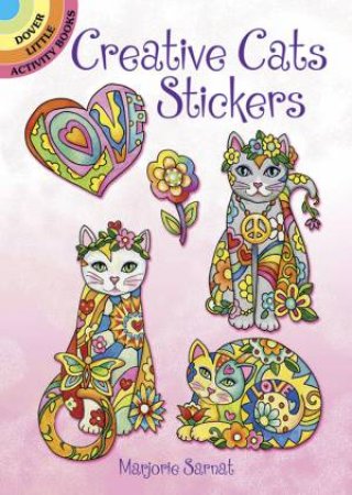 Creative Cats Stickers by MARJORIE SARNAT