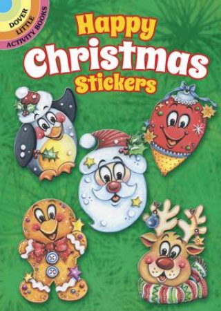 Happy Christmas Stickers by TERESA GOODRIDGE