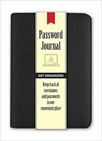 Password Journal: Midnight Black by Various