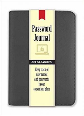 Password Journal: Chestnut Brown by Various