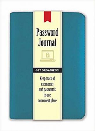 Password Journal: Caribbean Blue by Various