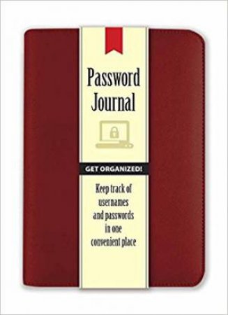 Password Journal: Pomegranate by Various