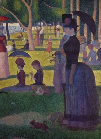 Sunday Afternoon On The Island Of La Grande Jatte Notebook by Georges Pierre Seurat