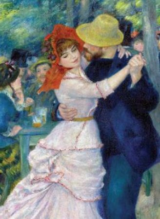 Dance At Bougival Notebook by Pierre-Auguste Renoir