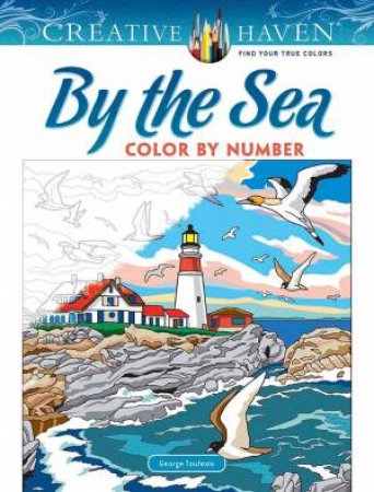 Creative Haven By The Sea Color By Number by George Toufexis