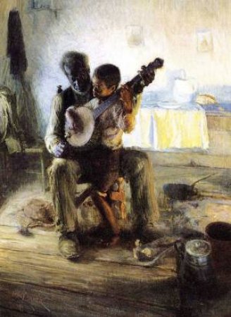 Banjo Lesson Notebook by Henry Ossawa Tanner