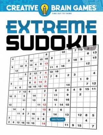 Creative Brain Games Extreme Sudoku by John Pazzelli