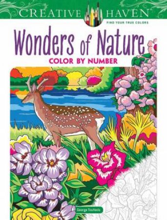 Creative Haven Wonders Of Nature Color By Number by George Toufexis