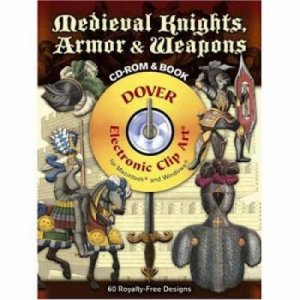 Medieval Knights, Armor and Weapons CD-ROM and Book by F. KOTTENKAMP