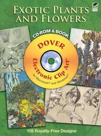 Exotic Plants and Flowers CD-ROM and Book by M. MEHEUT