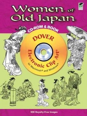 Women of Old Japan CD-ROM and Book by KAMISAKA SEKKA