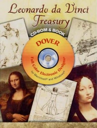 Leonardo da Vinci Treasury CD-ROM and Book by LEONARDO DA VINCI