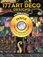 177 Art Deco Designs CDROM and Book