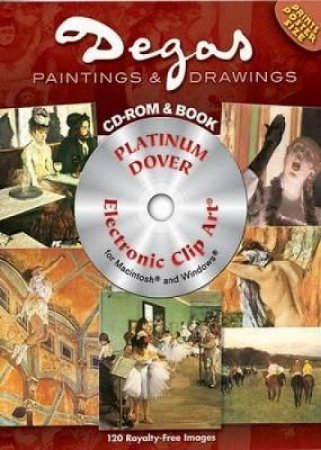 120 Degas Paintings and Drawings Platinum DVD and Book by EDGAR DEGAS