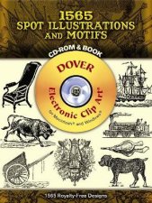 1565 Spot Illustrations and Motifs CDROM and Book