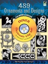 489 Ornaments and Designs CDROM and Book