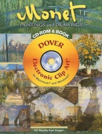 Monet Paintings and Drawings CD-ROM and Book by CLAUDE MONET