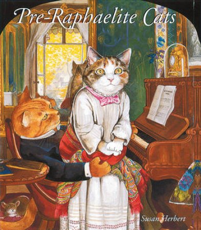 Pre-Raphaelite Cats by Susan Herbert