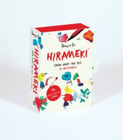 Hirameki: Box Of 16 Notecards by Peng & Hu