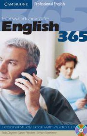 English365 1 Personal Study Book with Audio CD by Bob Dignen