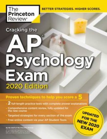 Cracking the AP Psychology Exam, 2020 Edition by Various