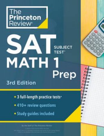 Princeton Review SAT Subject Test Math 1 Prep, 3rd Edition by The Princeton Review