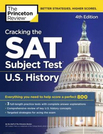 Princeton Review SAT Subject Test U.S. History Prep, 3rd Edition by Various