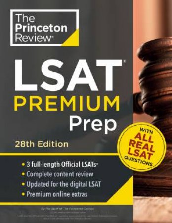 Princeton Review LSAT Premium Prep, 28th Edition by Various