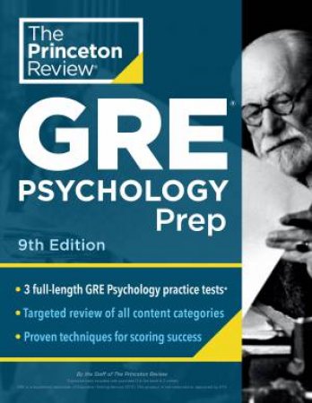 Princeton Review GRE Psychology Prep, 9th Edition by Various