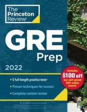 Princeton Review GRE Prep 2022