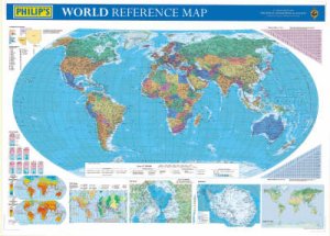 Philip's World Wall Map Folded by Unknown