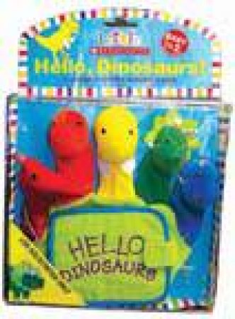 Little Scholastic: Hello Dinosaurs Hand Puppet Board Book by Jill Ackerman