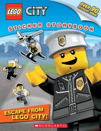 Lego City Sticker Storybook: Escape from Lego City by Wade Wallace