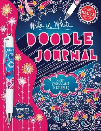 Write in White Doodle Journal by Karen Phillips