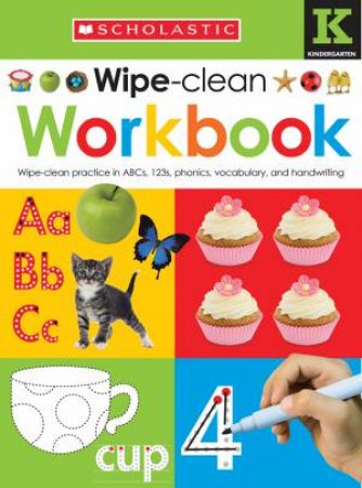 Wipe-Clean Workbook Kindergarten by Various