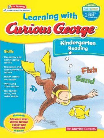 Learning With Curious George Kindergarten Reading by Various