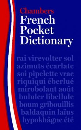 Chambers French Pocket Dictionary by Chambers