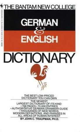 The Bantam German-English Dictionary by Various