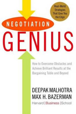 Negotiation Genius by Max Bazerman