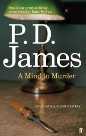 A Mind to Murder by P. D. James