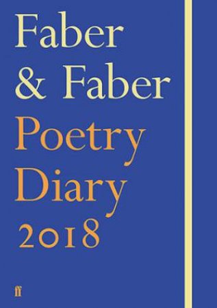 Faber & Faber Poetry Diary 2018 by Various