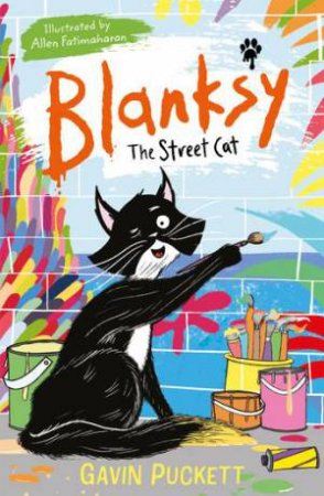 Blanksy the Street Cat by Gavin Puckett