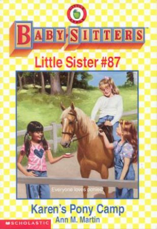 Karen's Pony Camp by Ann M Martin